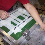 silk screen process for electrical enclosures step 2