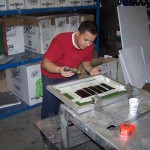 silk screen process for electrical enclosures step 3