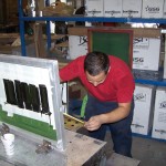 silk screen process for electrical enclosures step 7