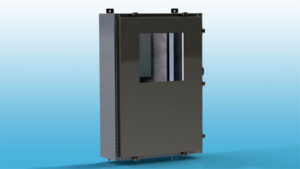 Your DESIGNABOX® customized enclosure drawing rendered online in real time.